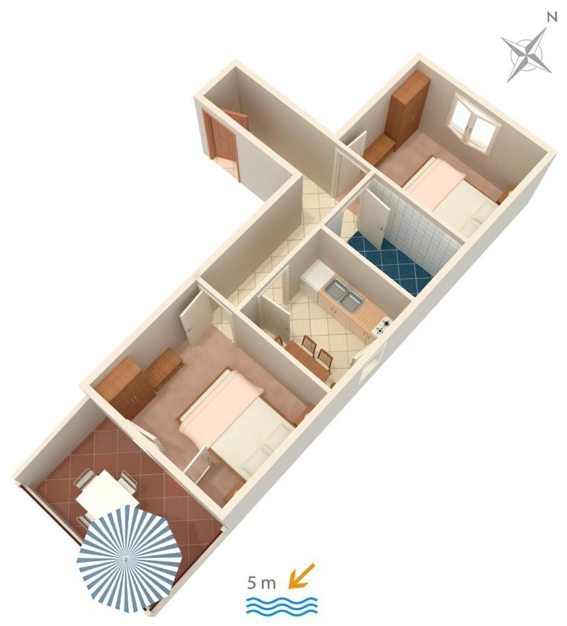 Family Friendly Apartments With A Swimming Pool Zavalatica, Korcula - 183 外观 照片